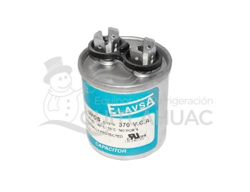 1701 CAPACITOR DE TRABAJO DE 3 MFD 370 VAC