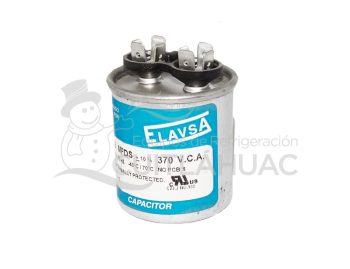 1706 CAPACITOR DE TRABAJO DE 8 MFD 370 VAC