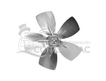 709A ASPA ALUMINIO 5 HOJAS 12" BUJE 5/16 CW